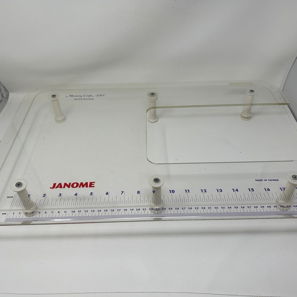 Janome Design Extension Table Janome Memory Craft 650 Mc6500